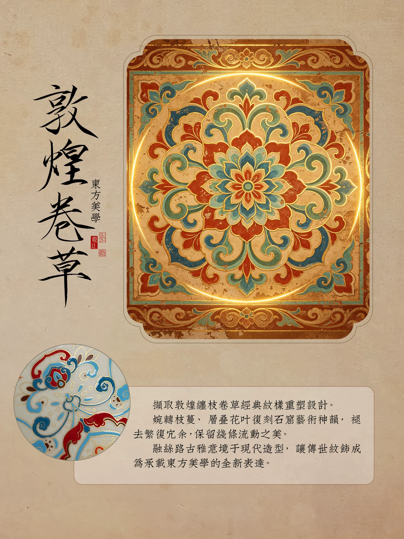 Guanzhi Dunhuang Scrollwork Ru Ware Large Personal Cola, Beverage and Tea Cup for Home Use, source detail 5
